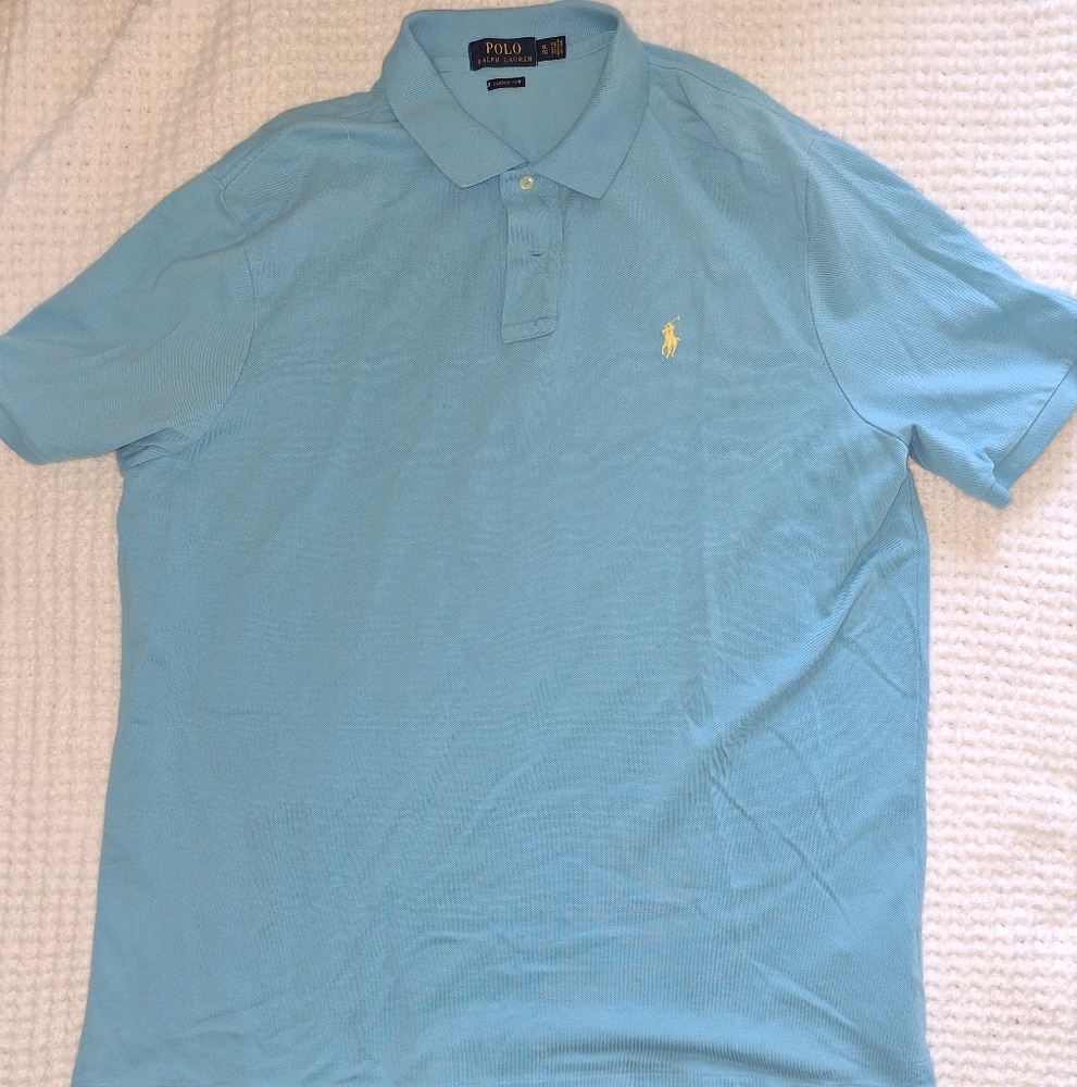 Ralph Lauren Classic Fit Polo in Sky Blue